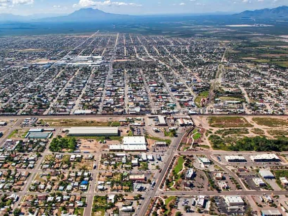 sky view of Douglas
