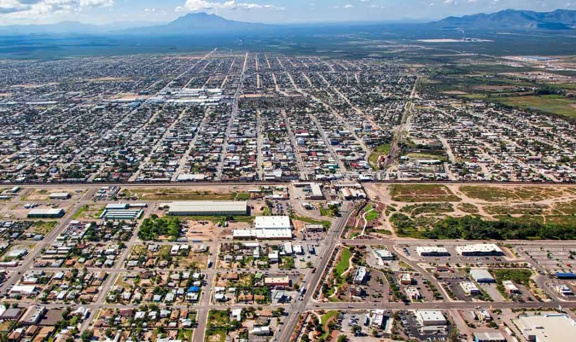 sky view of Douglas